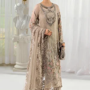 Maria.B-Unstitched-Embroidered-Chiffon-Suit-MPC-25-107